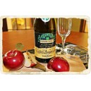 Økologisk premium sparkling raspberry [bringebær] cider fra Bretagne i Frankrike 0,75L Val de France
